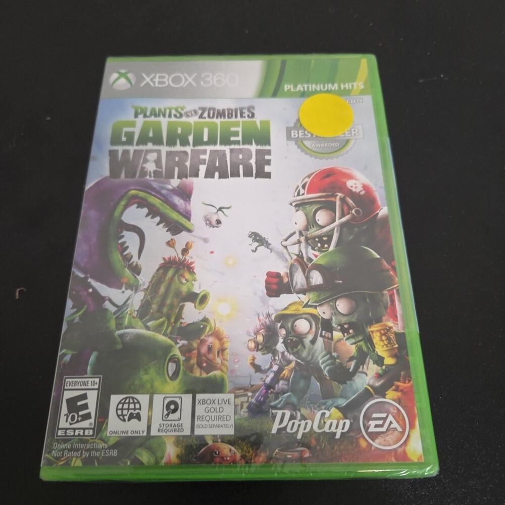 Plants vs. Zombies: Garden Warfare (Xbox 360, 2014) BRAND NEW SEALED